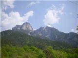 Monte Pisimoni pogled iz doline